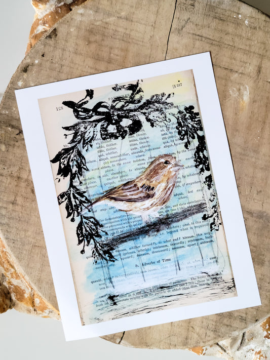 Uncaged Bird Physical Print